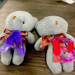 Custom made Resin Keychain Initials